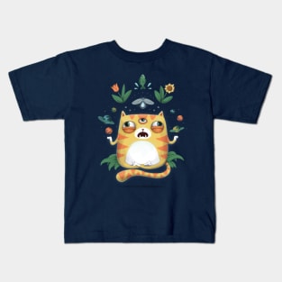 The All Knowing Cat Kids T-Shirt